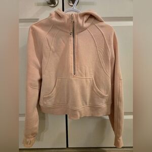 lululemon athletica Scuba Light Blush Half-Zip Hoodie